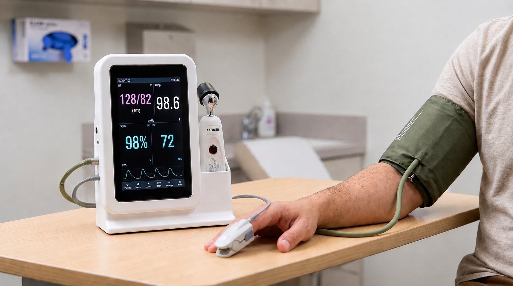 Vital Signs Monitor View 1